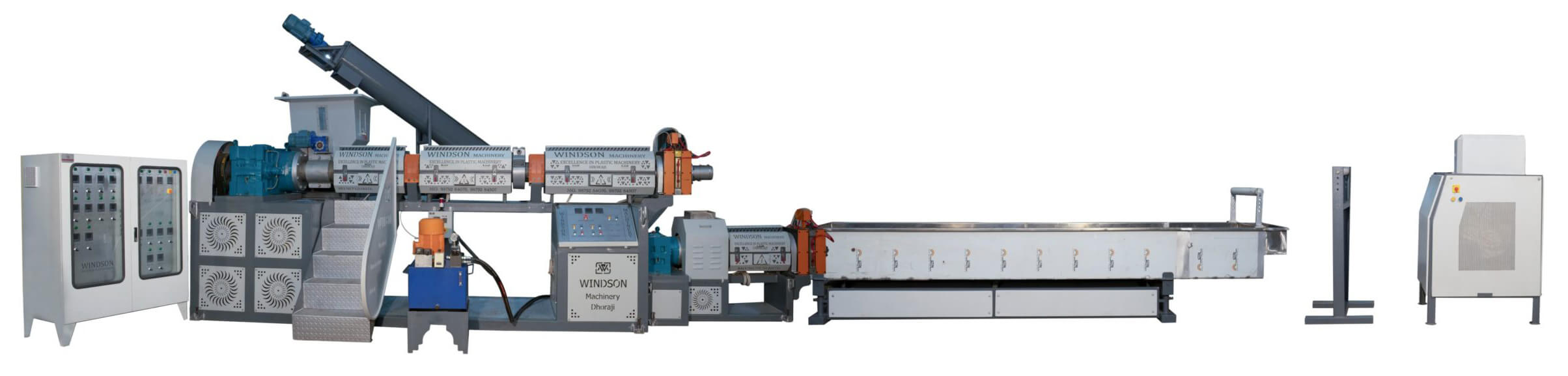 Auto Plastic Extruder Mother Baby Granules Machine