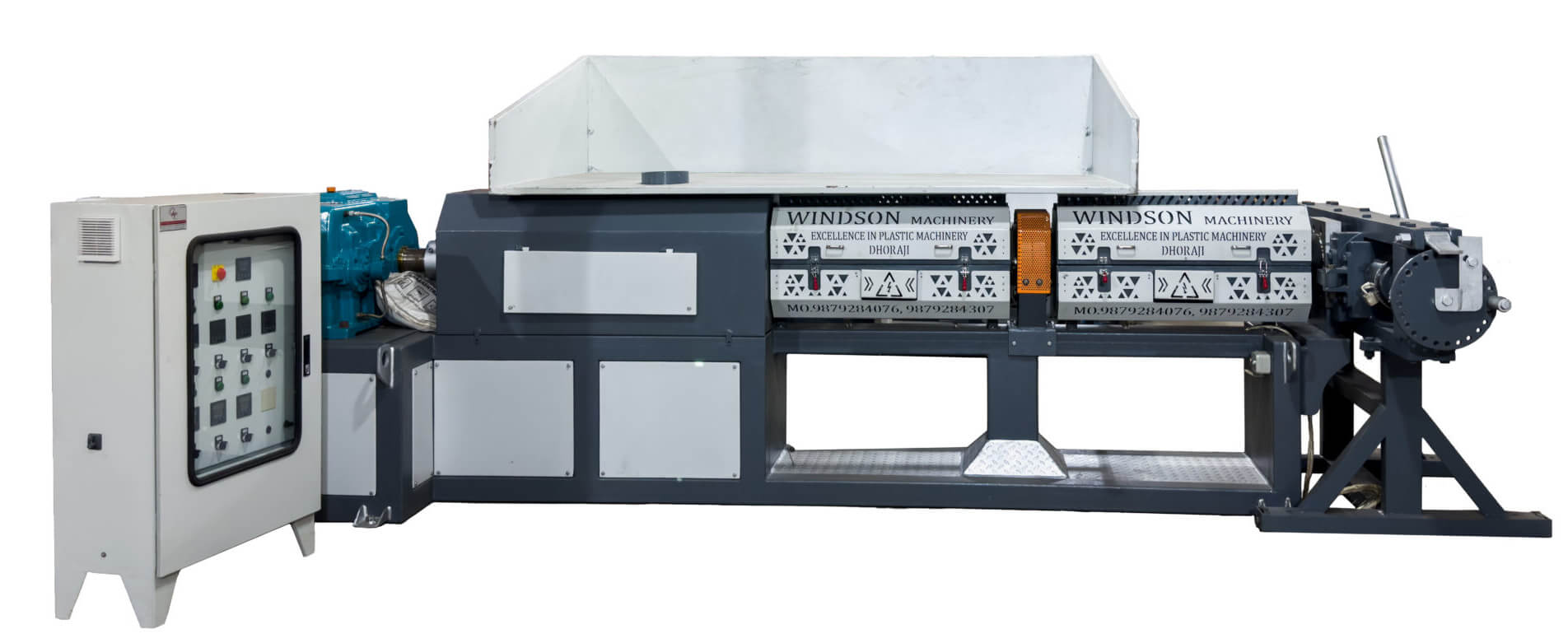 Plastic Extruder Lumps Machine