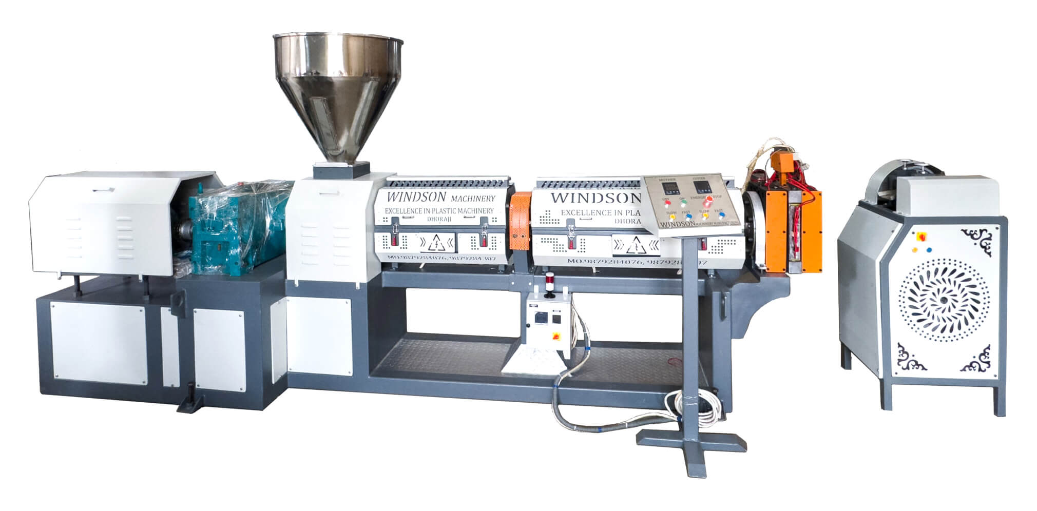 Plastic Extruder Single Granules Plant